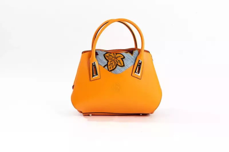 Main Jaune En Cuir À Afrikrea Wax Sac Par Et Sacs Edele A qUzLMGSVp