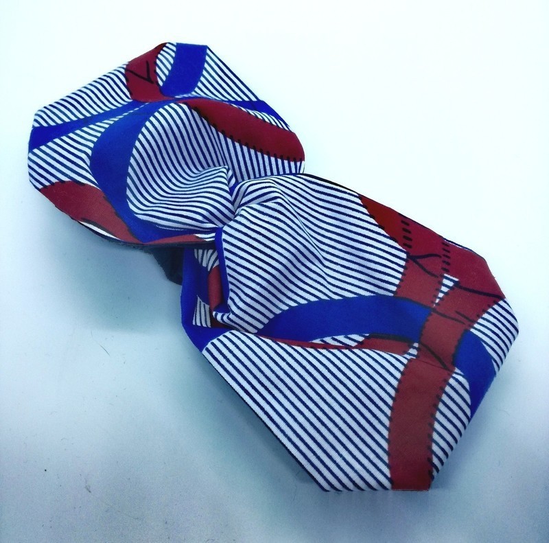 Red White Blue Turban By Waxnot Accessoires Hair Accessories